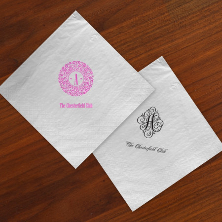 Filigree Initial Buffet Napkins