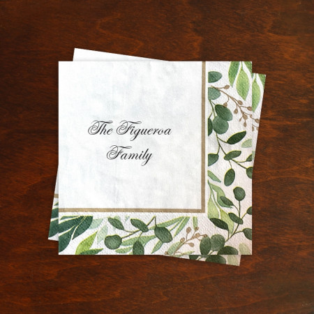 Eucalyptus Cocktail Napkins