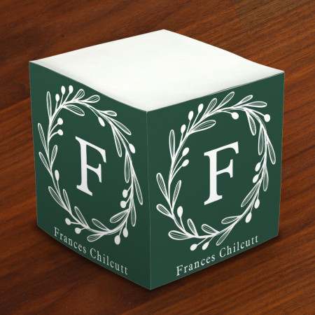 Merrimade Self Stick Memo Cubes - Laurel