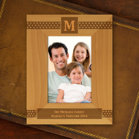 Natural Wood Frame - Style 2, Vertical