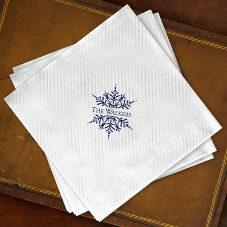 Snowflake Buffet Napkins