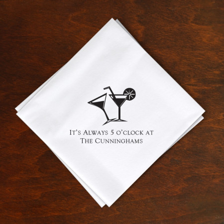 DYO Linen-Like Beverage Napkins