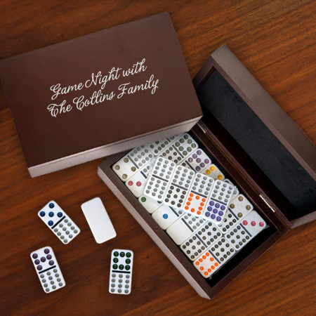 Personalized Domino Game Set