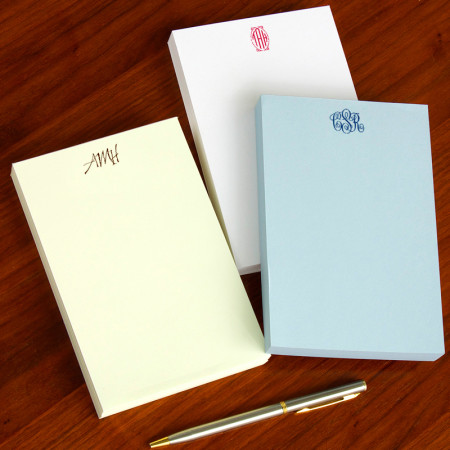 Designer Desk Pads - with Monogram