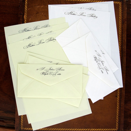 Merrimade's Bickham Stationery - Monarch Sheets