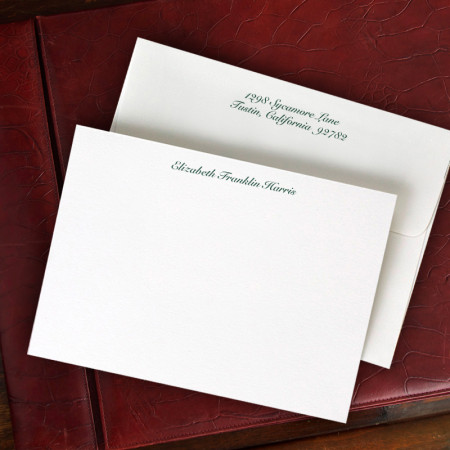 Design Correspondence Cards - One Line