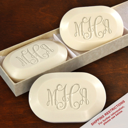 Spa Trio Soap - Monogram