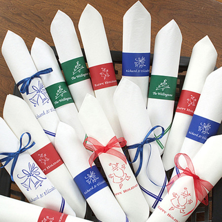 Designer Napkin Rings with Design