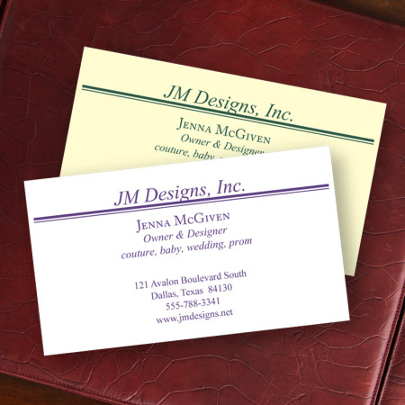 Executive Business Cards