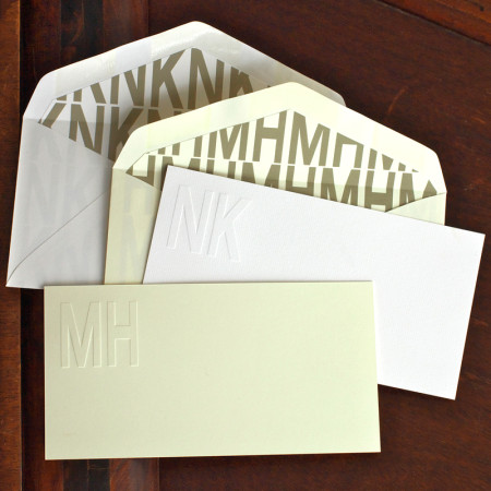 Initially Yours Slender Card