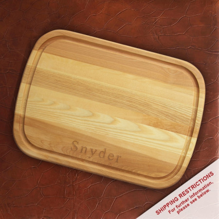 Large Hardwood Cutting Board