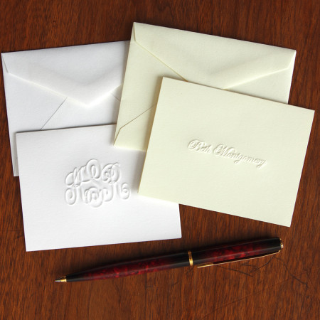 Embossed Gift Enclosures