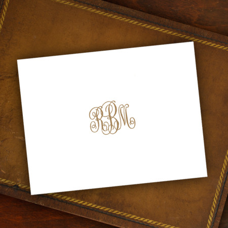 Designer Gift Enclosures - with Monogram