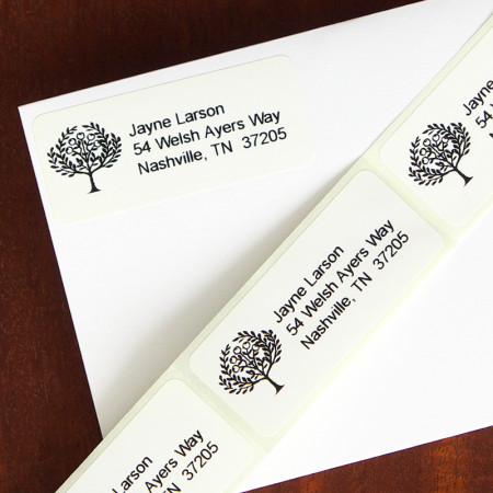 Nature's Way Address Labels - Flourish Tree