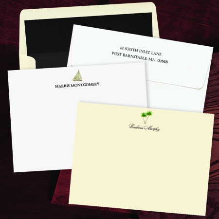 Watercolor Motif Cards Double Thick