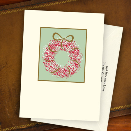 Wreath Greeting Card