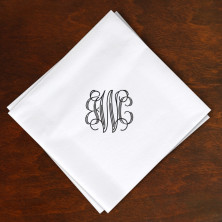 DYO Linen-Like Buffet Napkins - with Monogram