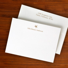 Design Correspondence Cards - Two Lines