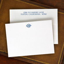 Design Correspondence Cards - Monogram