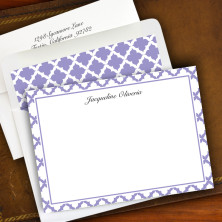 Victorian Lattice Stationery - Correspondence Cards