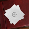 Caspari® Everyday Beverage Napkins - with Monogram