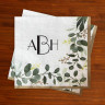 Eucalyptus Buffet Napkins - with Monogram