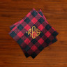 Buffalo Plaid Cocktail Napkins