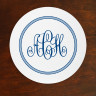 DYO Letterpress Coasters - with Monogram