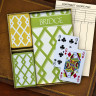 Caspari® Bridge Set - Florida Trellis