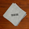 Caspari® Charcoal Herringbone Cocktail Napkins