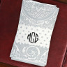 Caspari® Jacquard Guest Towels - with Monogram