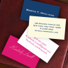 Colorful Calling Cards