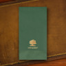 Designer Foil Guest Towels - Hunter Green