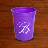 DYO Stadium Cups - Initial - Purple