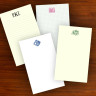 Leather Note Holder - Refill - with Monogram