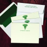 Prentiss Letterpress Correspondence Cards - Roses