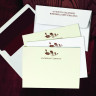 Prentiss Letterpress Correspondence Cards - Holly
