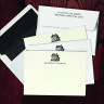 Prentiss Letterpress Correspondence Cards - House