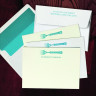 Prentiss Letterpress Correspondence Cards - Fork