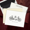 Prentiss Letterpress Fold Note -  Bike