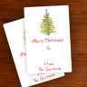 Christmas Tree To:/From: Labels 3" x 2"