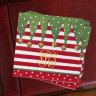 Stocking Stripe Cocktail Napkins