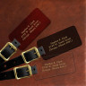 Stamped Luggage Tag