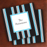 Merrimade Designer Paper Coasters - Black Bold Stripes