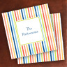 Merrimade Designer Paper Coasters - Beach Stripes