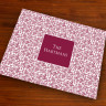 Merrimade Designer Paper Placemats - Wine Floral