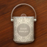 Merrimade Ice Buckets - Taupe Damask
