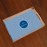 Merrimade Large Serving Tray - Navy Circles