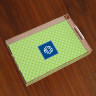 Merrimade Large Serving Tray - with Monogram - Lime Keystone