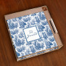 Merrimade Small Serving Tray - Navy Toile
